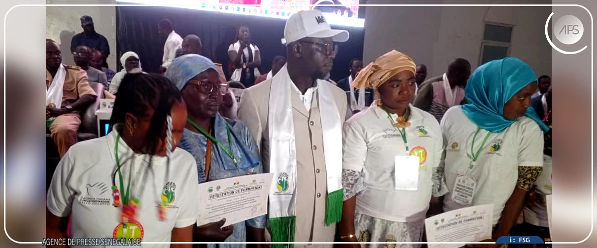 Du matériel de production du ministère de la Microfinance à des femmes du département de Matam