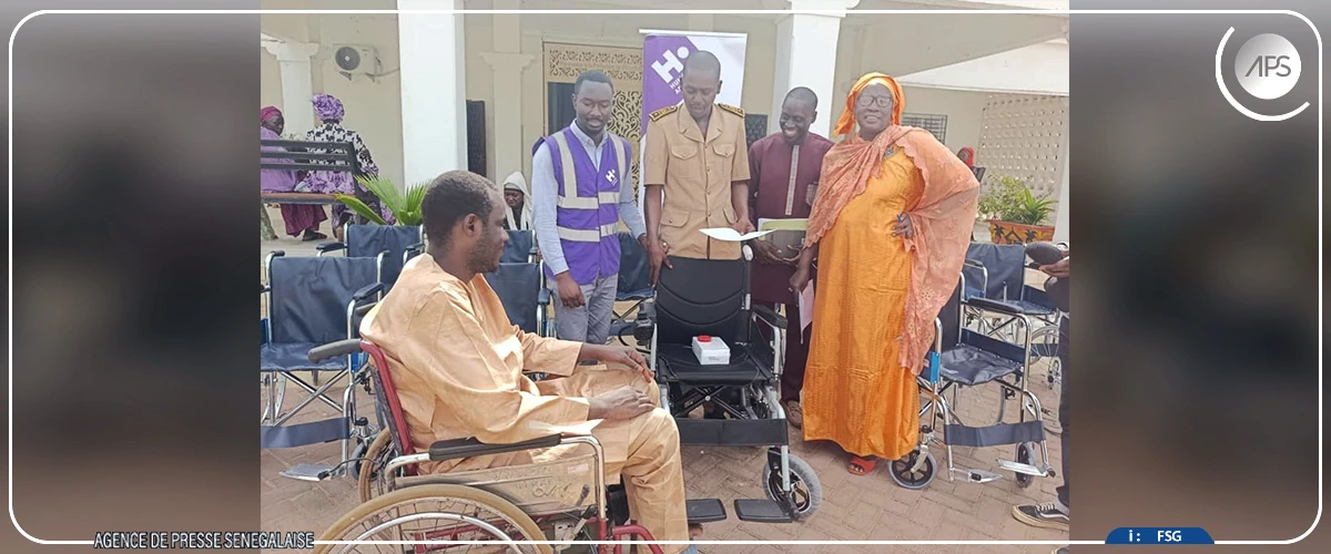 Diourbel: 13 fauteuils roulants de Human Appeal à des personnes vivant avec un handicap