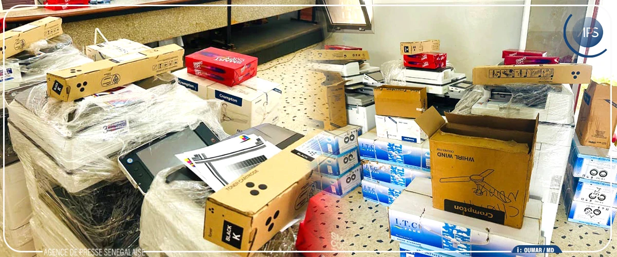 Diourbel : des établissements scolaires équipés en risographes et ventilateurs par le Conseil départemental