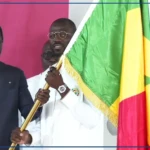 CAN 2025 : Les Lions ont reçu le drapeau national des mains du chef de l'Etat