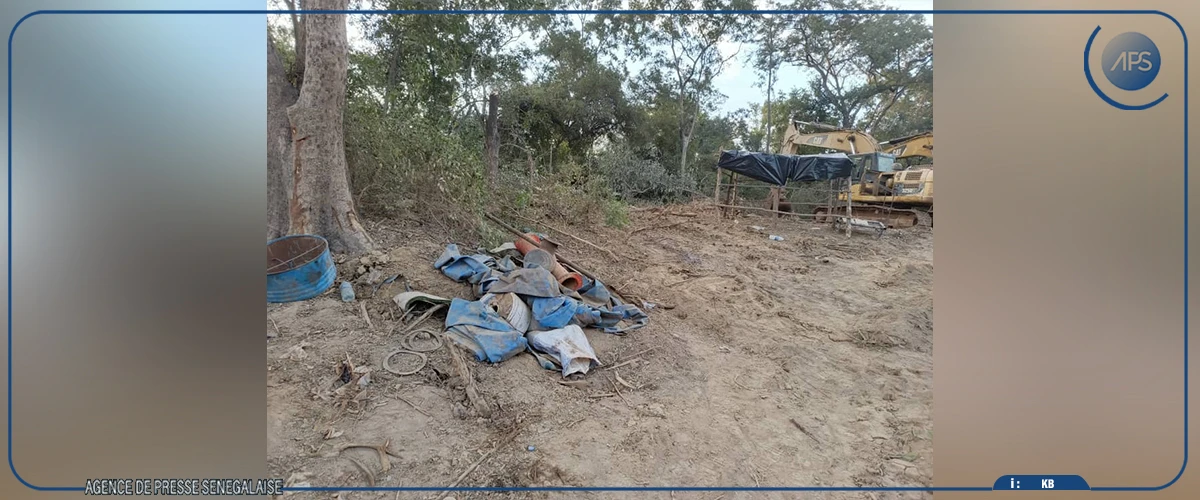 Démantèlement d'une exploitation minière "illégale" dans la zone de la Falémé