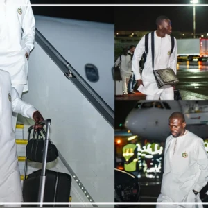 CAN 2025: arrivée des Lions à Tanger, le 12e Gaïndé assure le spectacle par un accueil chaleureux