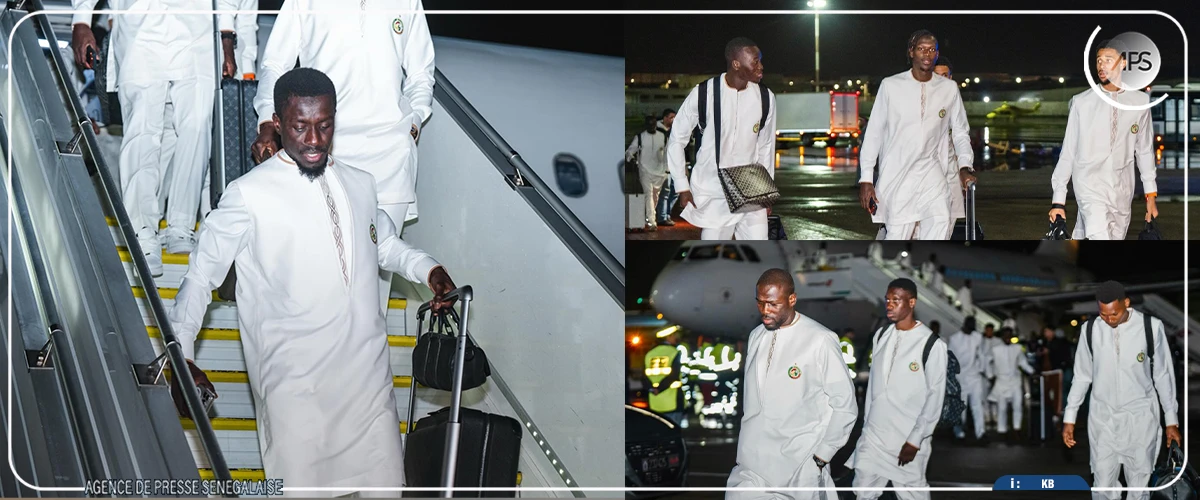 CAN 2025: arrivée des Lions à Tanger, le 12e Gaïndé assure le spectacle par un accueil chaleureux