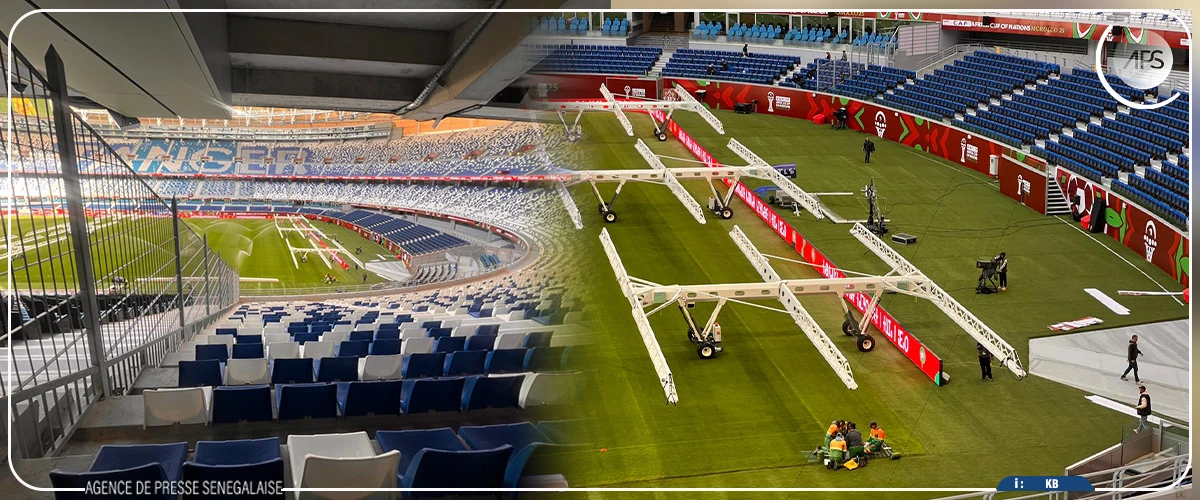 CAN 2025 : derniers réglages au Grand Stade de Tanger avant l’entrée en lice du Sénégal