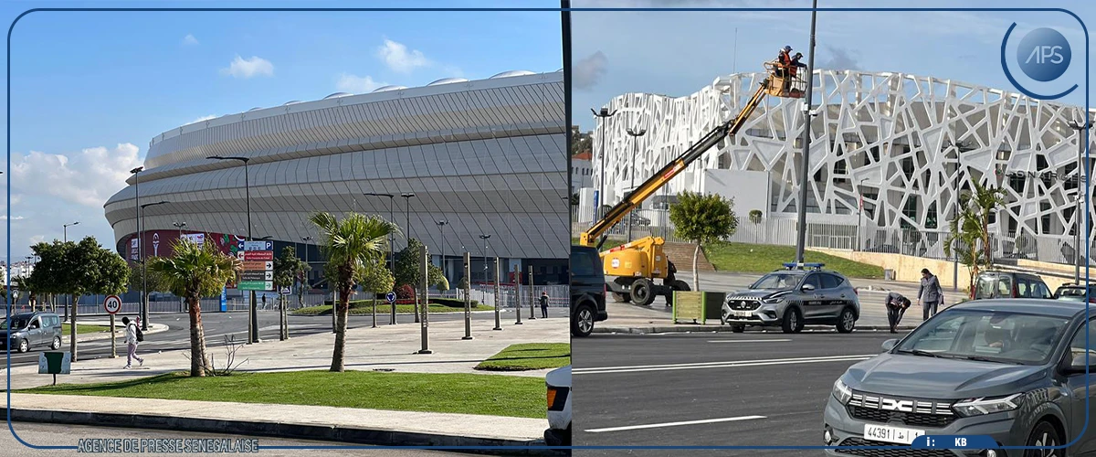 CAN 2025 : derniers réglages au Grand Stade de Tanger avant l’entrée en lice du Sénégal