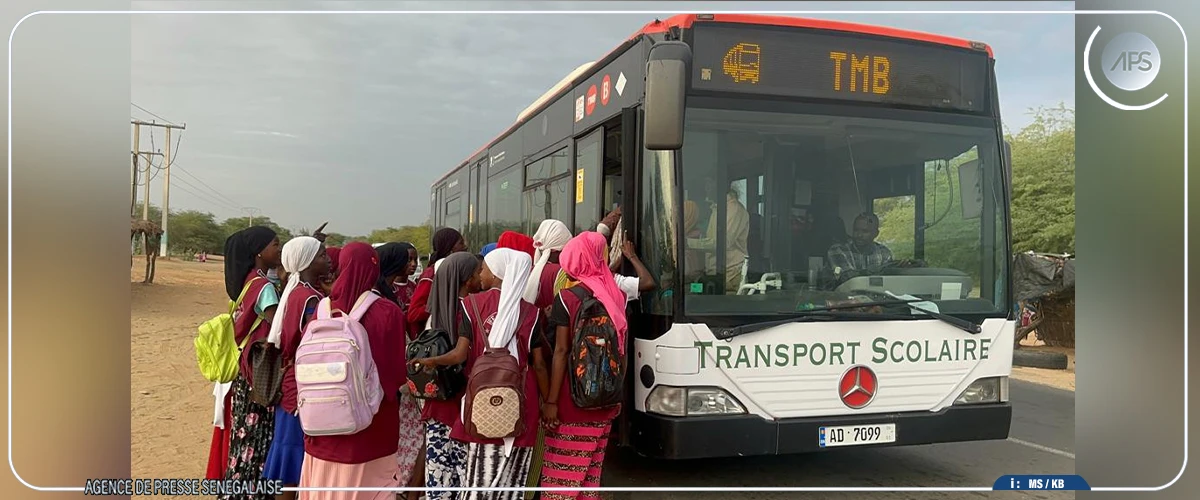 Dagana : deux nouveaux bus pour le transport scolaire