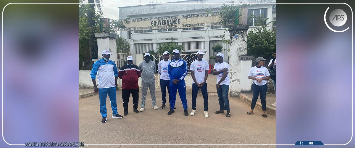 Ziguinchor: une randonnée pour sensibiliser sur le VIH/SIDA