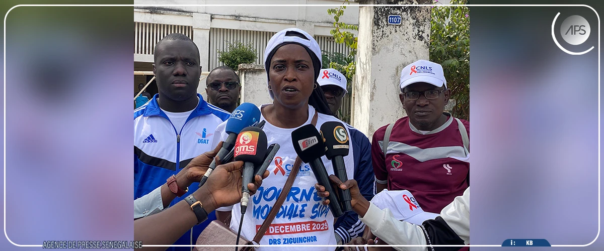 Ziguinchor: une randonnée pour sensibiliser sur le VIH/SIDA