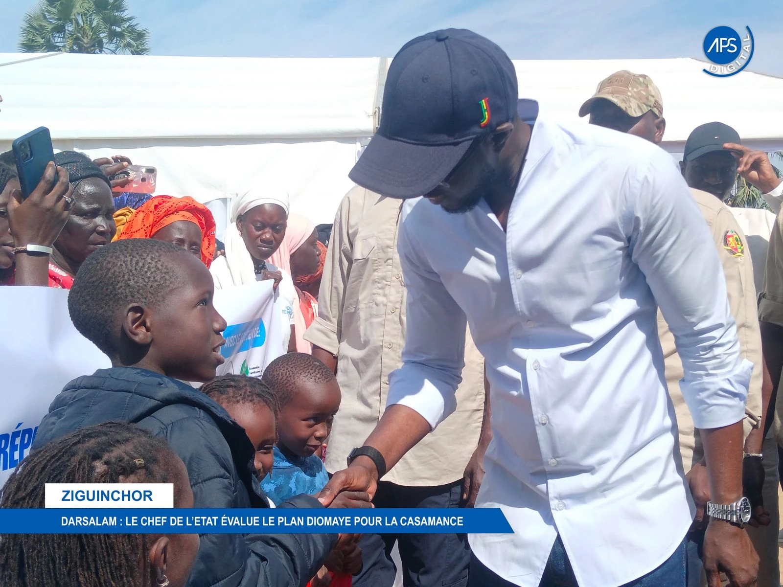 Ziguinchor / Darsalam : Le chef de l'état évalue le plan Diomaye pour la Casamance  