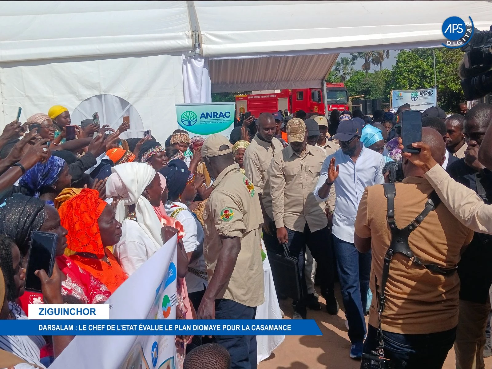 Ziguinchor / Darsalam : Le chef de l'état évalue le plan Diomaye pour la Casamance  