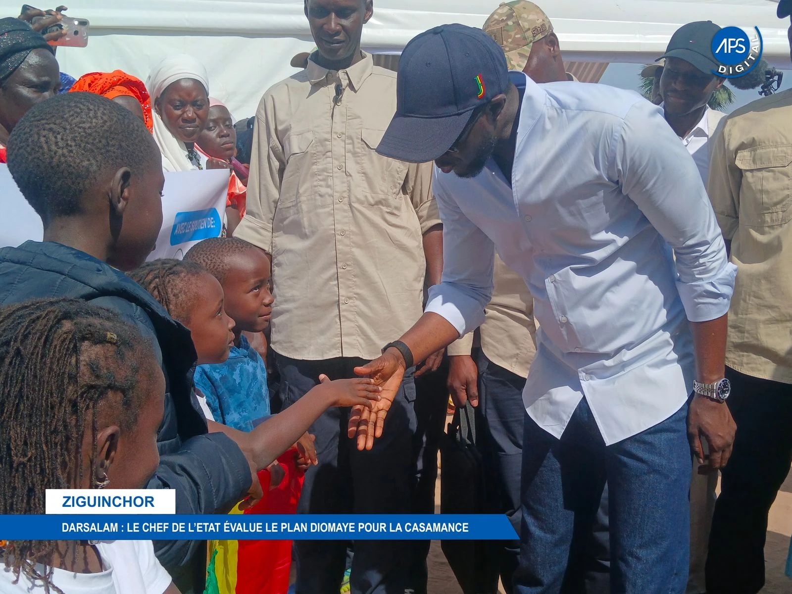 Ziguinchor / Darsalam : Le chef de l'état évalue le plan Diomaye pour la Casamance  