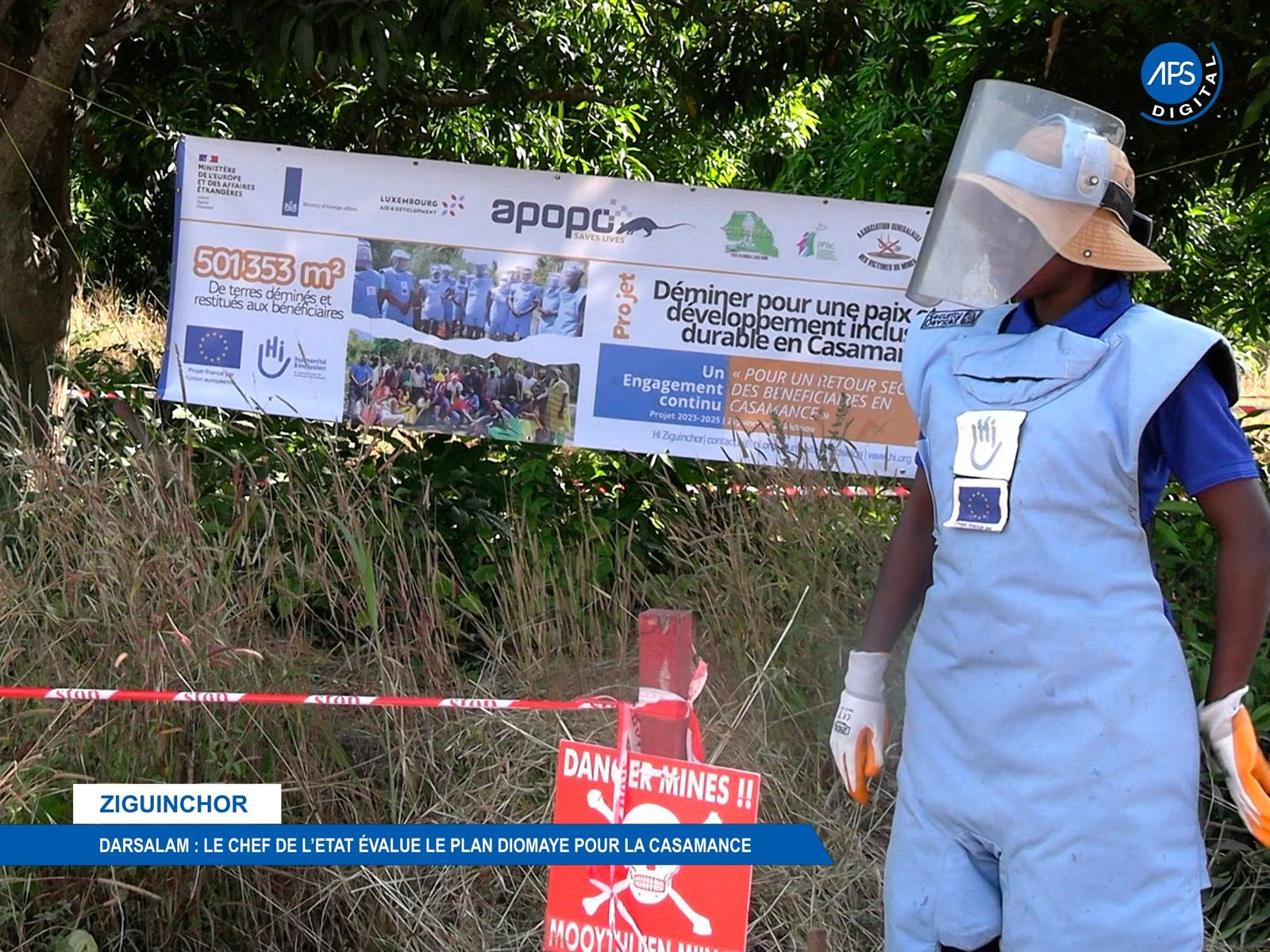 Ziguinchor / Darsalam : Le chef de l'état évalue le plan Diomaye pour la Casamance  