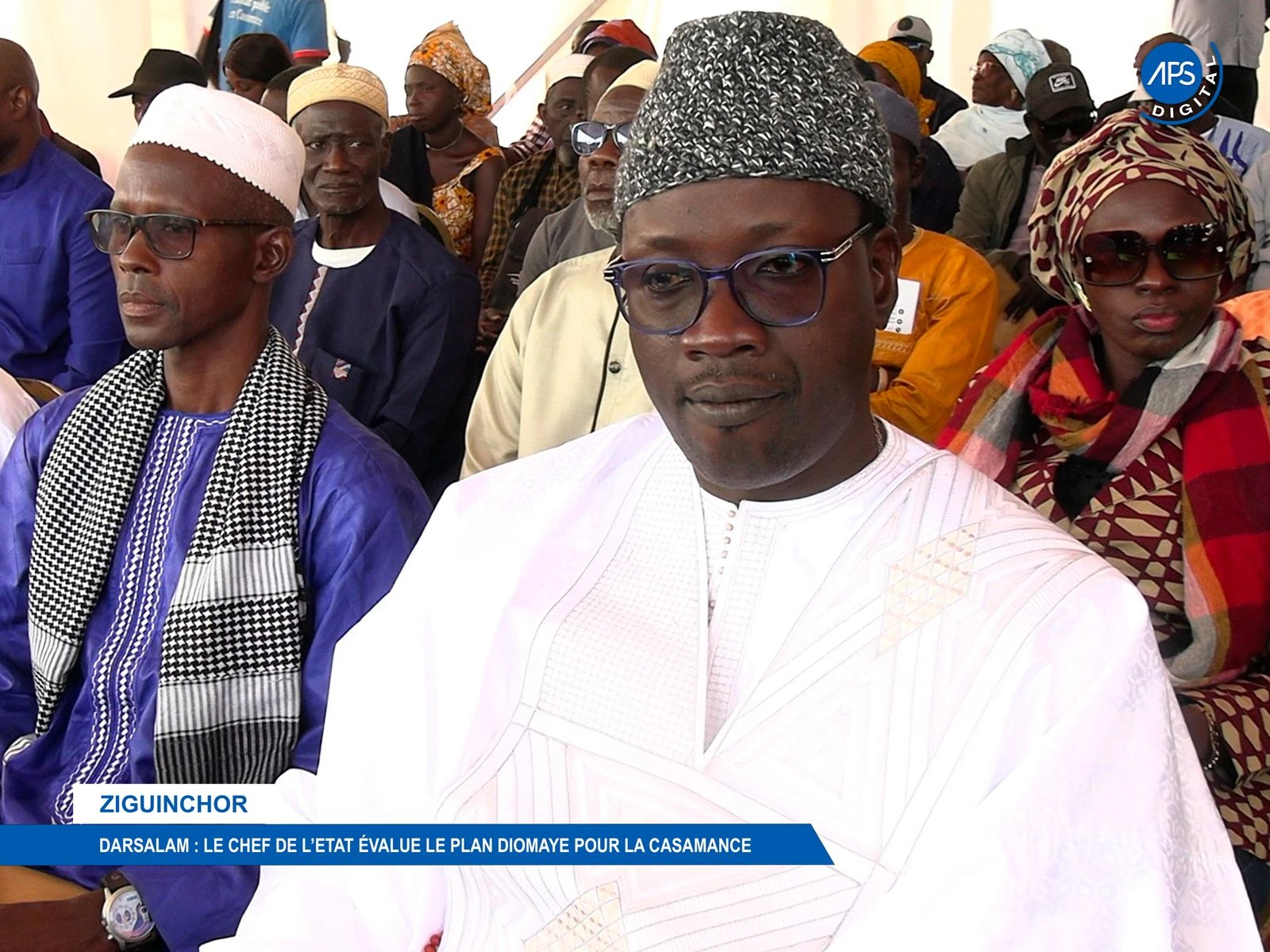 Ziguinchor / Darsalam : Le chef de l'état évalue le plan Diomaye pour la Casamance  