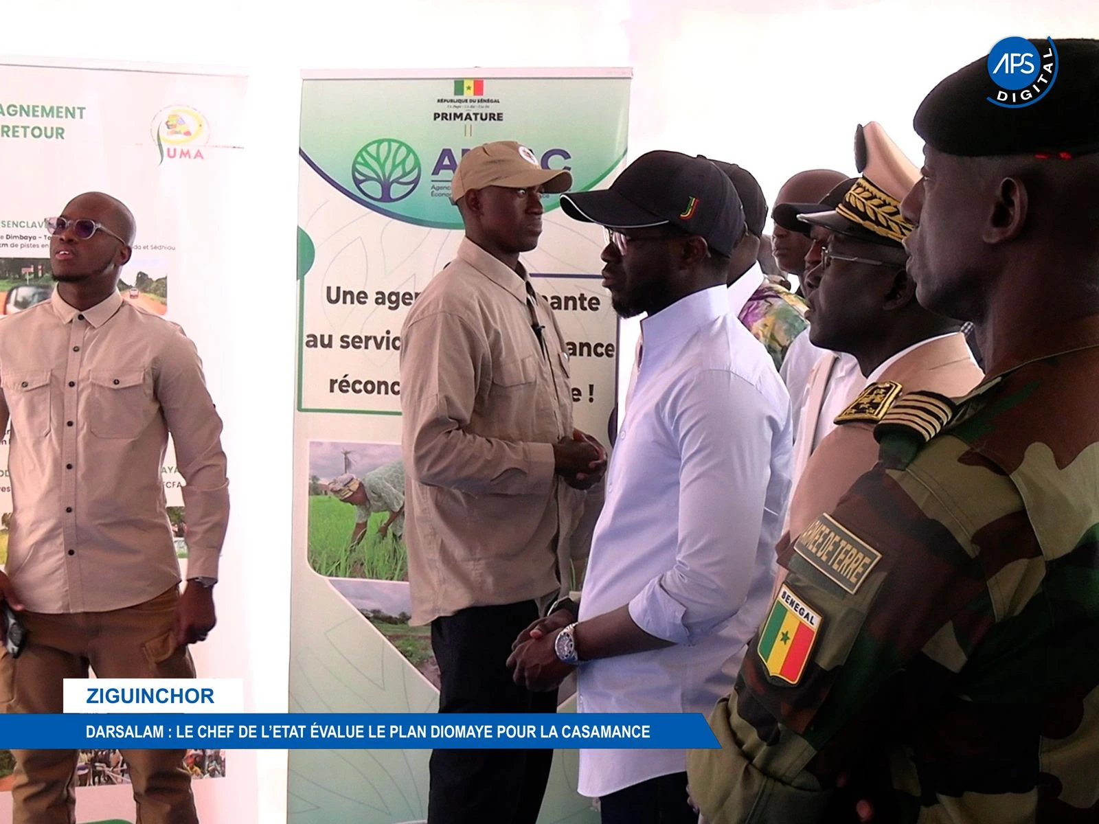 Ziguinchor / Darsalam : Le chef de l'état évalue le plan Diomaye pour la Casamance  