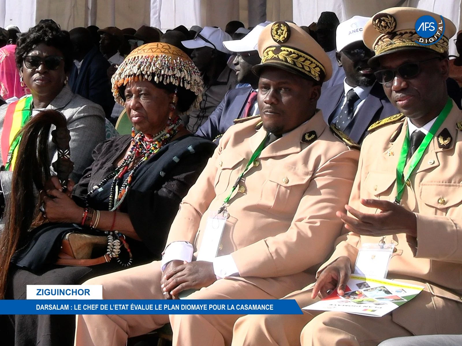 Ziguinchor / Darsalam : Le chef de l'état évalue le plan Diomaye pour la Casamance  