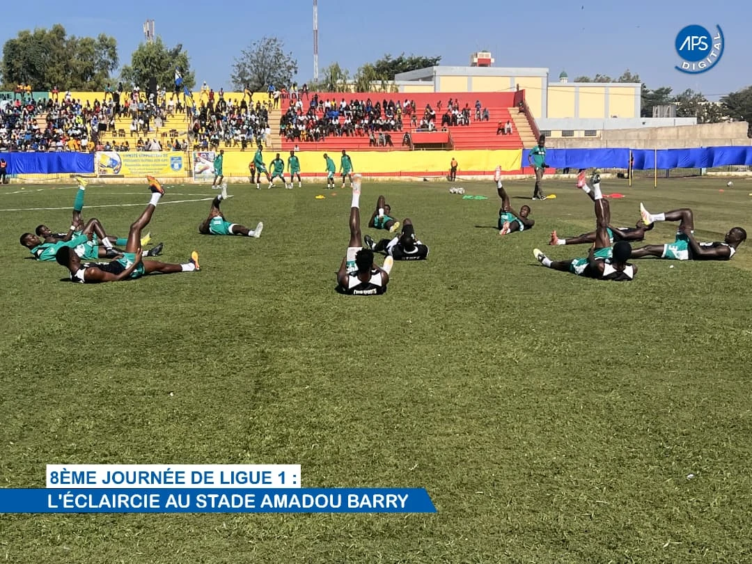8ème journée de ligue 1 : l'éclaircie au Stade Amadou Barry 