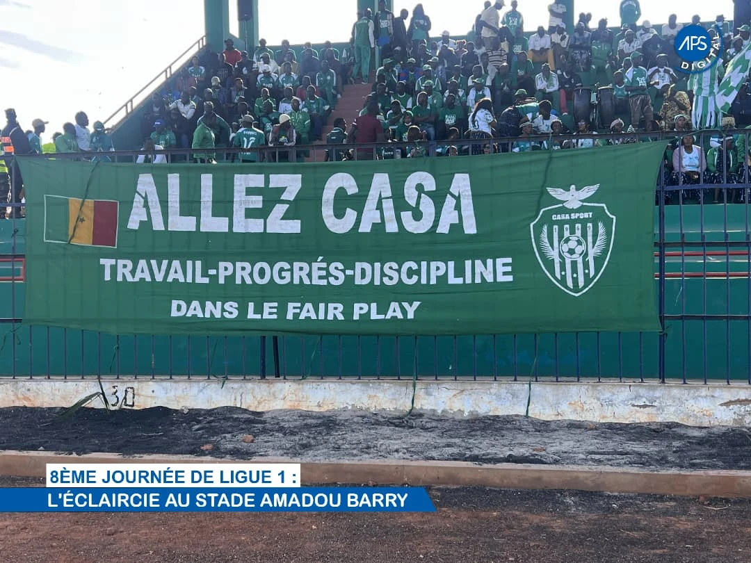 8ème journée de ligue 1 : l'éclaircie au Stade Amadou Barry 