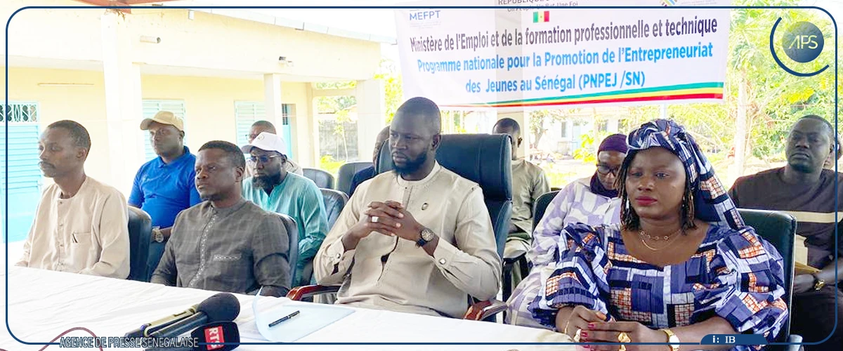 Ziguinchor : l’ANPEJ remet des kits matériels à 20 jeunes entrepreneurs