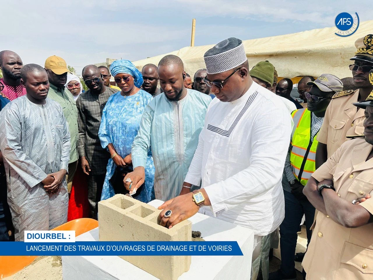 Diourbel : Lancement des travaux d’ouvrages de drainage et de voiries