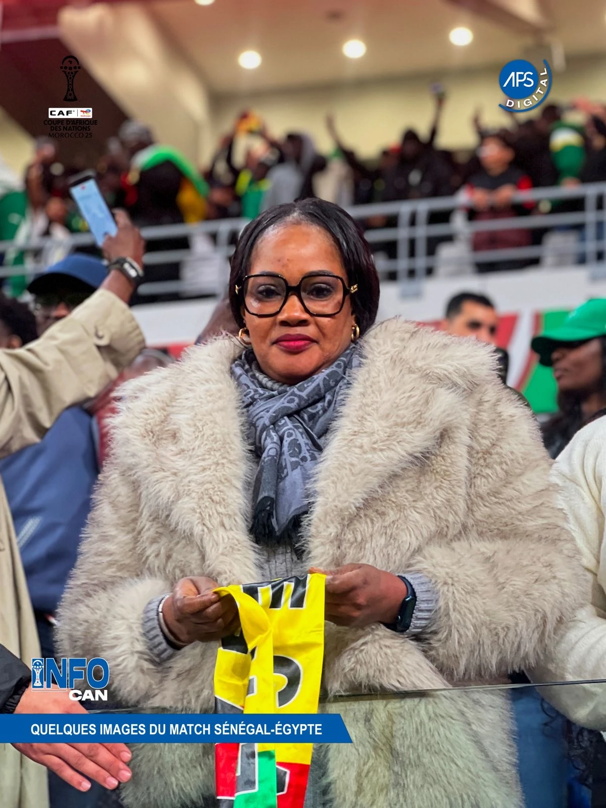 CAN2025 : Quelques images du match Sénégal-Égypte