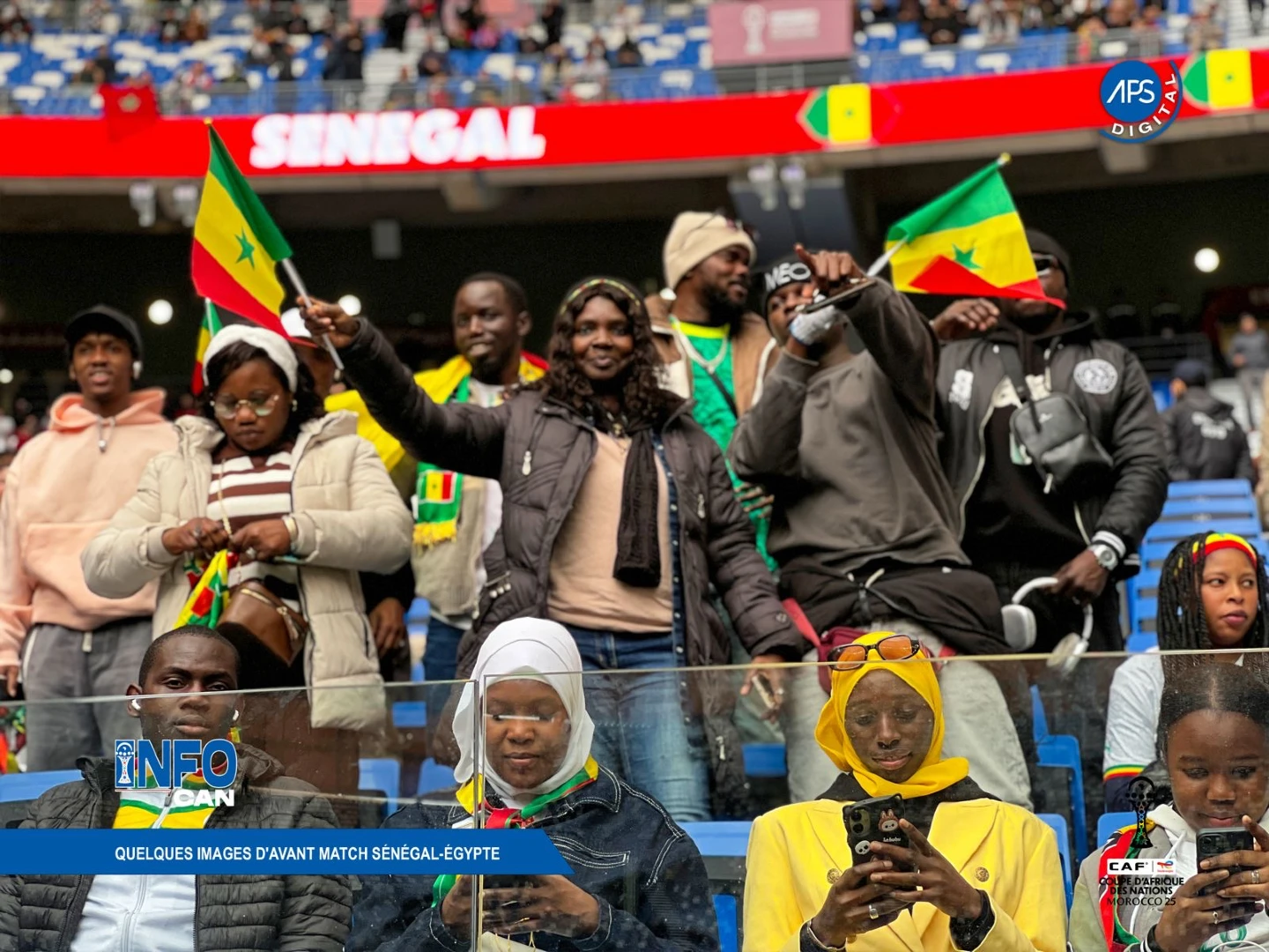 CAN 2025 : Quelques images d'avant match Sénégal-Égypte