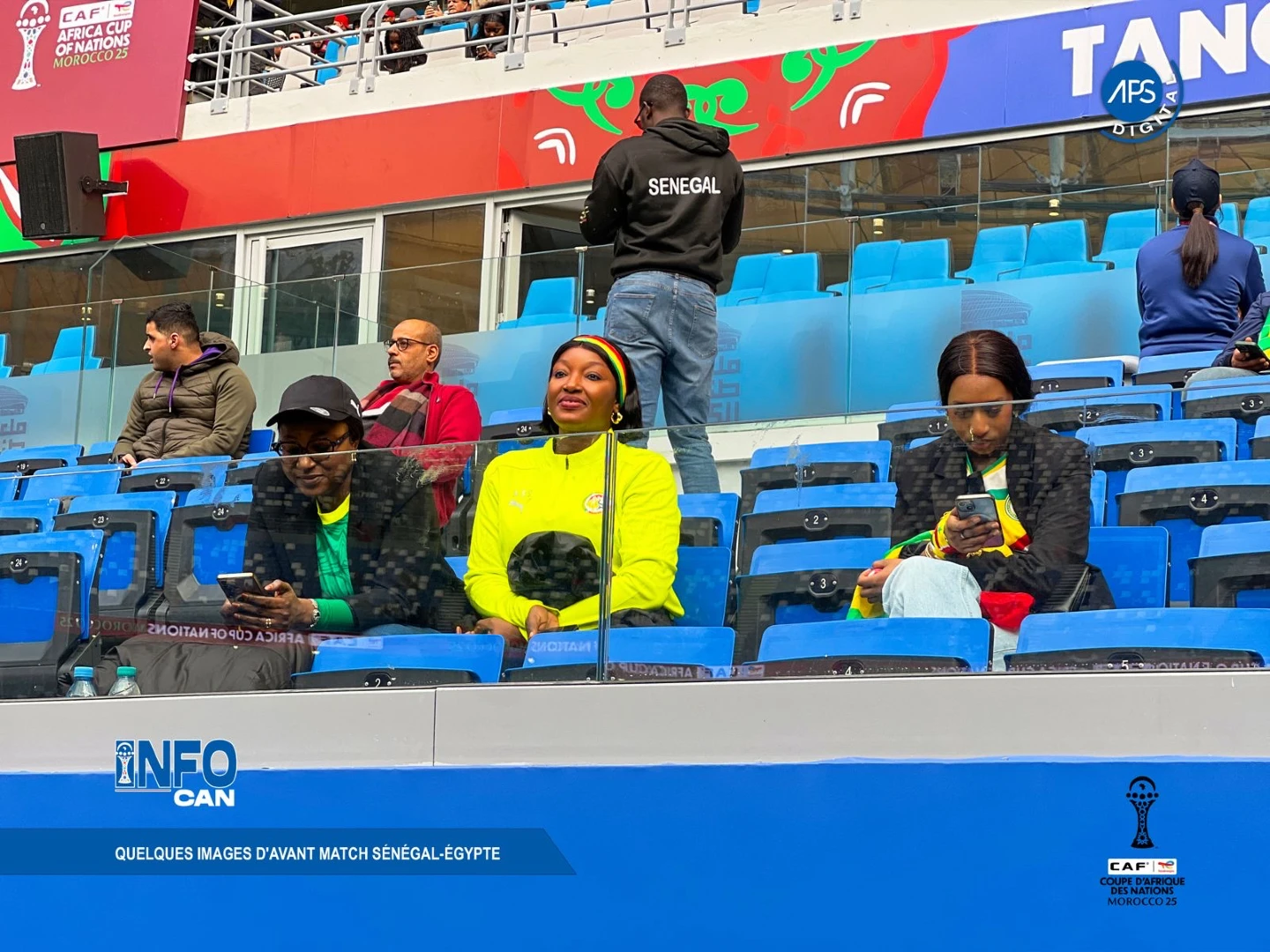 CAN 2025 : Quelques images d'avant match Sénégal-Égypte