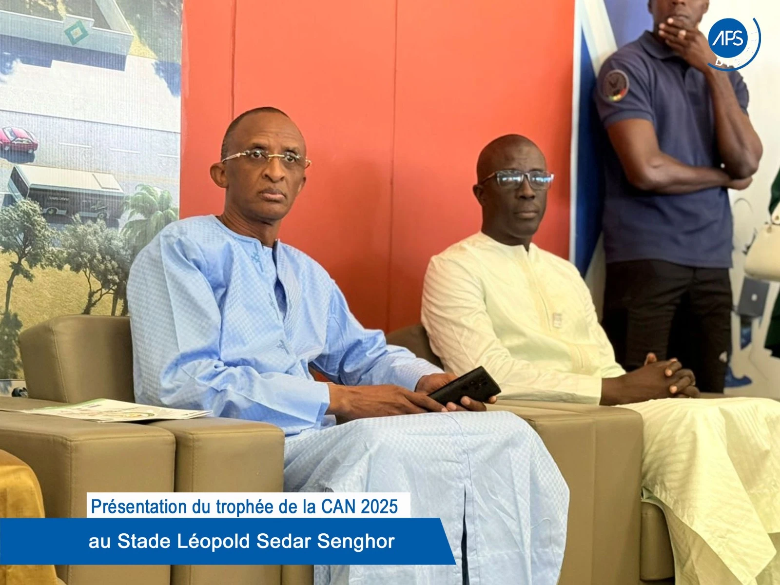 Présentation du trophée de la CAN 2025 au Stade Léopold Sedar Senghor