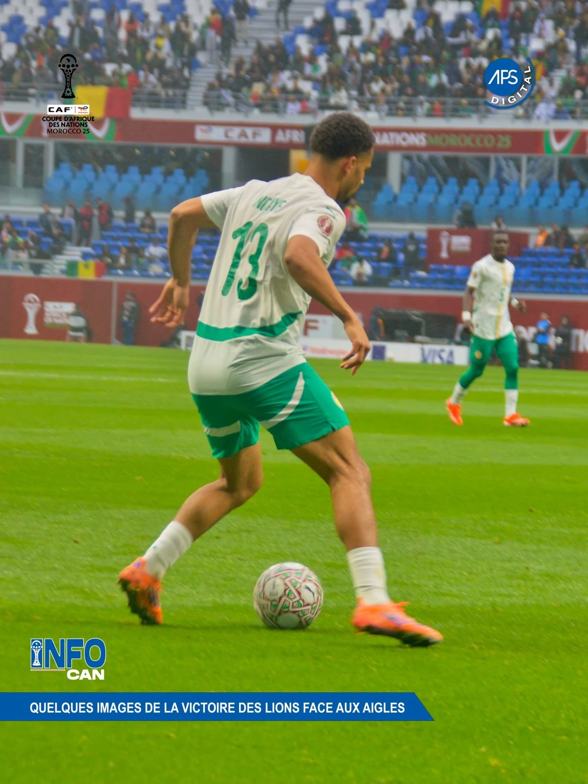 Quelques images de la victoire des Lions face aux Aigles