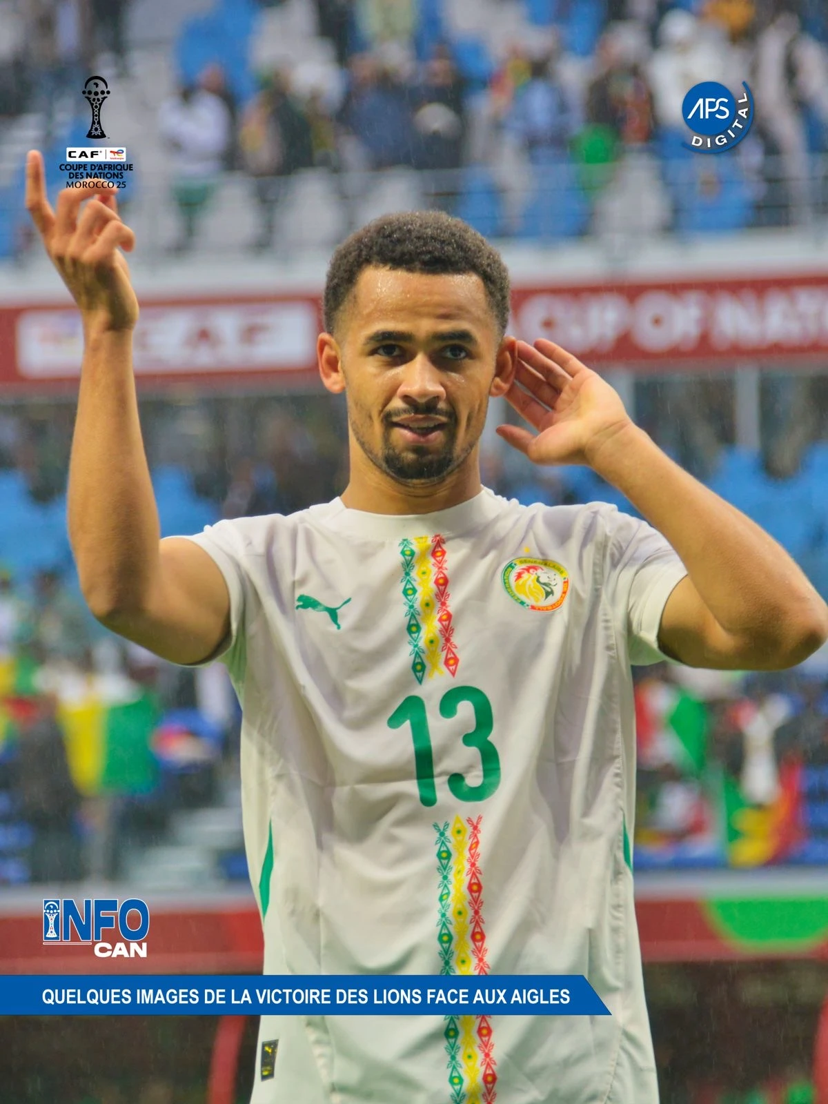 Quelques images de la victoire des Lions face aux Aigles