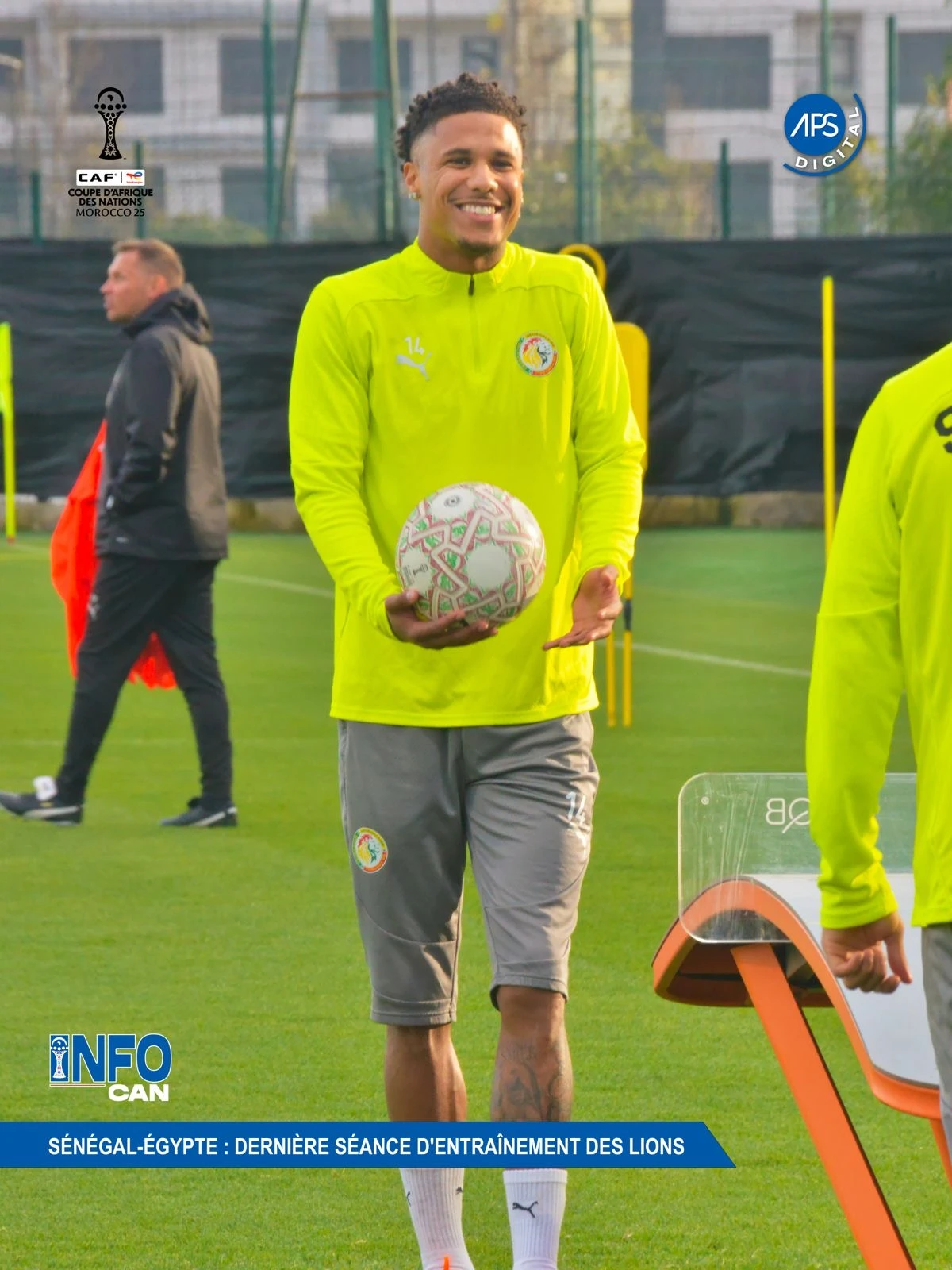 Sénégal-Égypte : dernière séance d'entraînement des Lions
