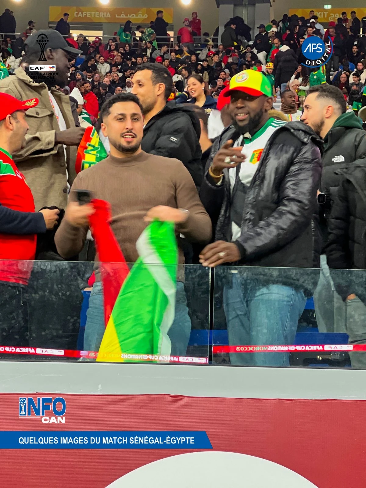 CAN2025 : Quelques images du match Sénégal-Égypte