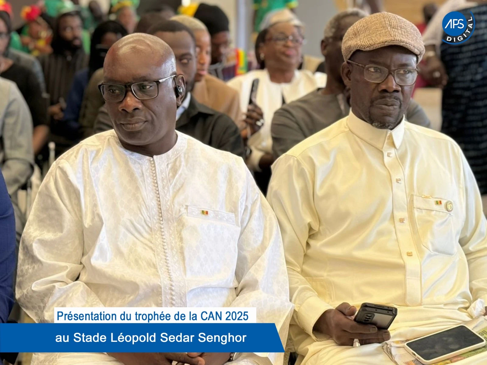 Présentation du trophée de la CAN 2025 au Stade Léopold Sedar Senghor