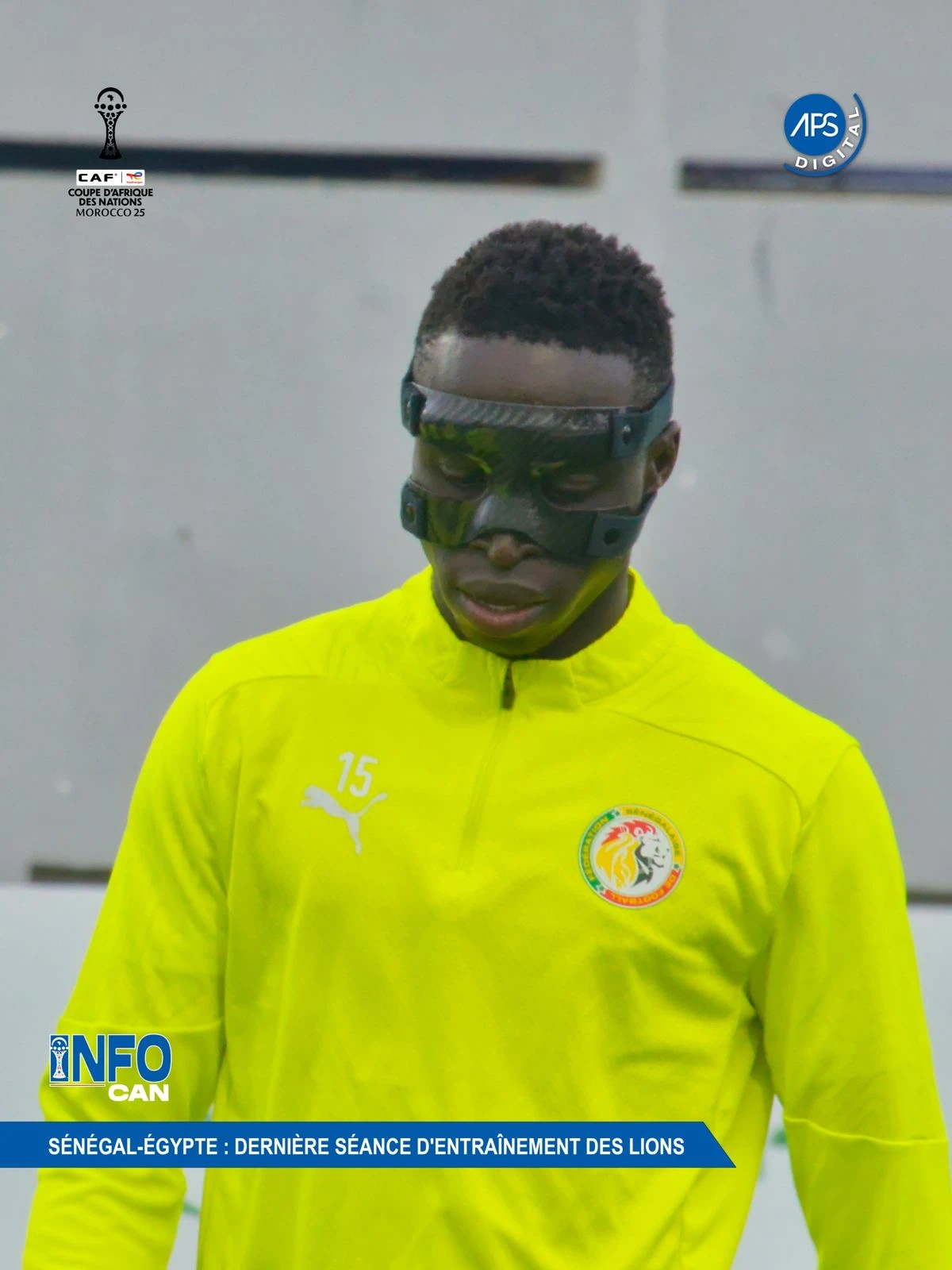 Sénégal-Égypte : dernière séance d'entraînement des Lions