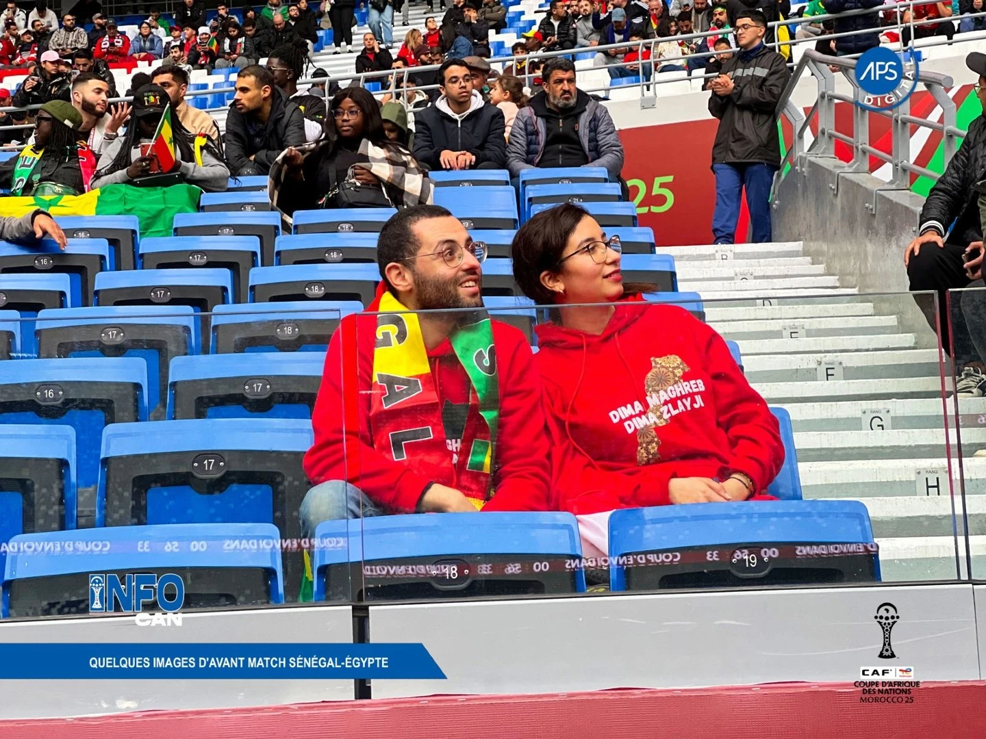 CAN 2025 : Quelques images d'avant match Sénégal-Égypte