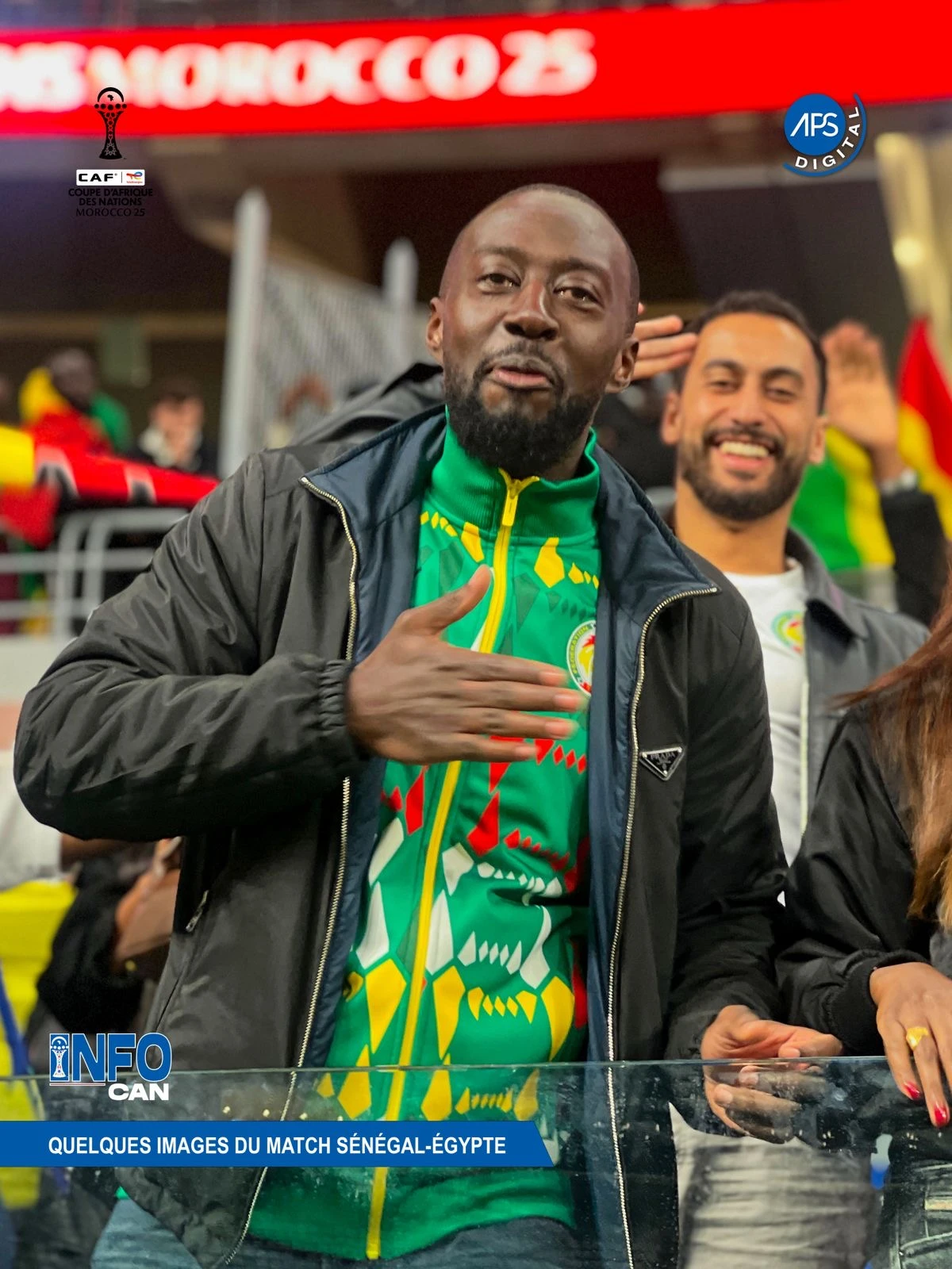 CAN2025 : Quelques images du match Sénégal-Égypte