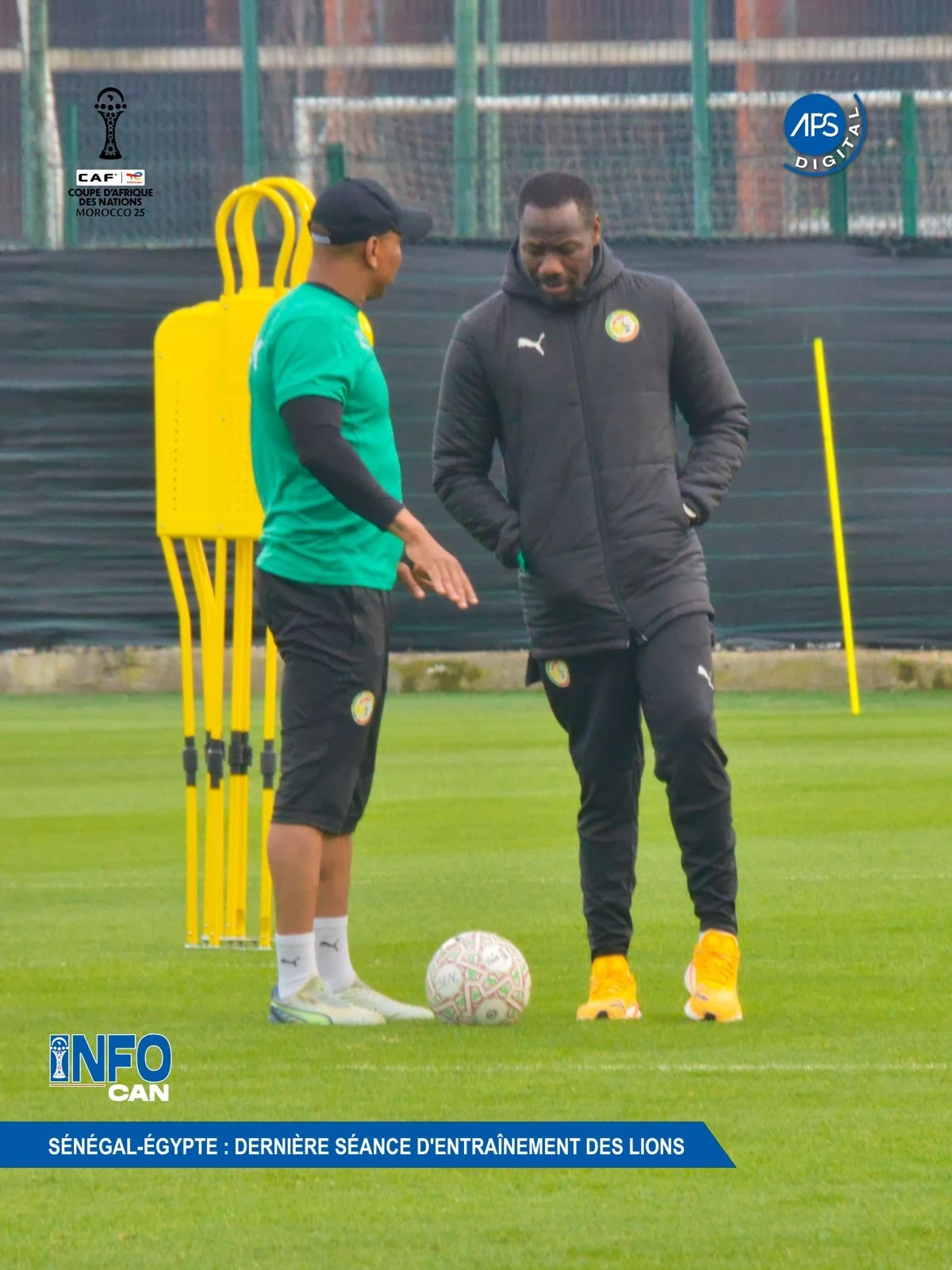 Sénégal-Égypte : dernière séance d'entraînement des Lions