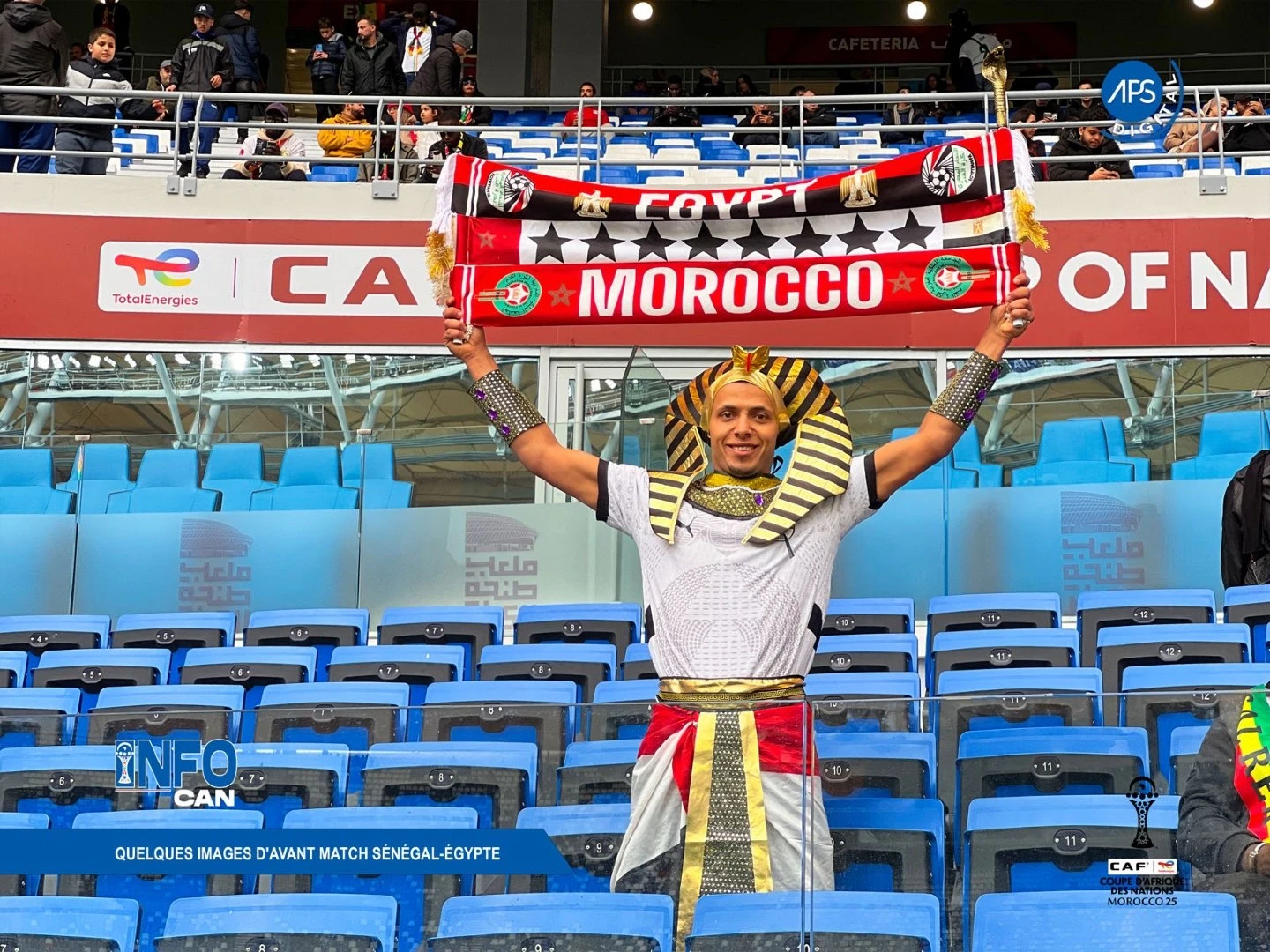 CAN 2025 : Quelques images d'avant match Sénégal-Égypte