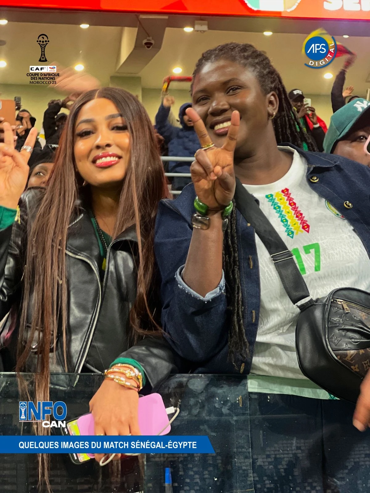 CAN2025 : Quelques images du match Sénégal-Égypte