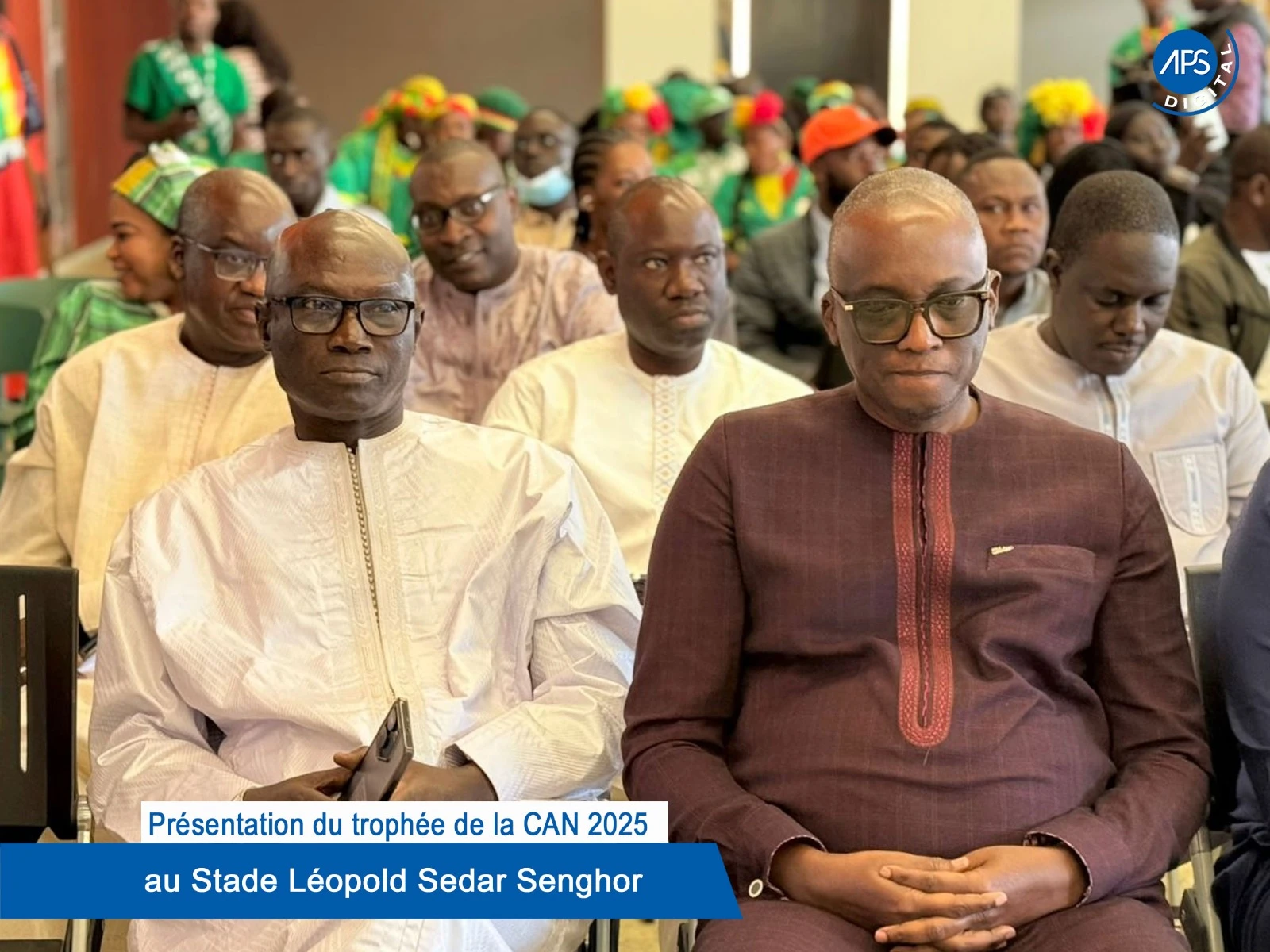 Présentation du trophée de la CAN 2025 au Stade Léopold Sedar Senghor