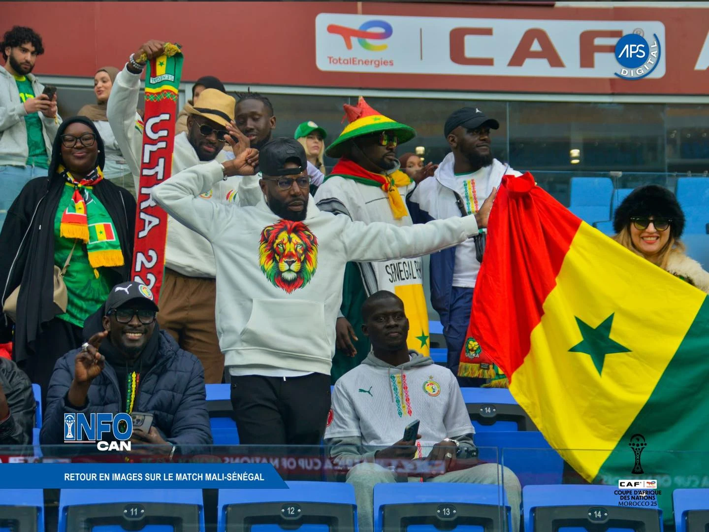 Quelques images de la victoire des Lions face aux Aigles