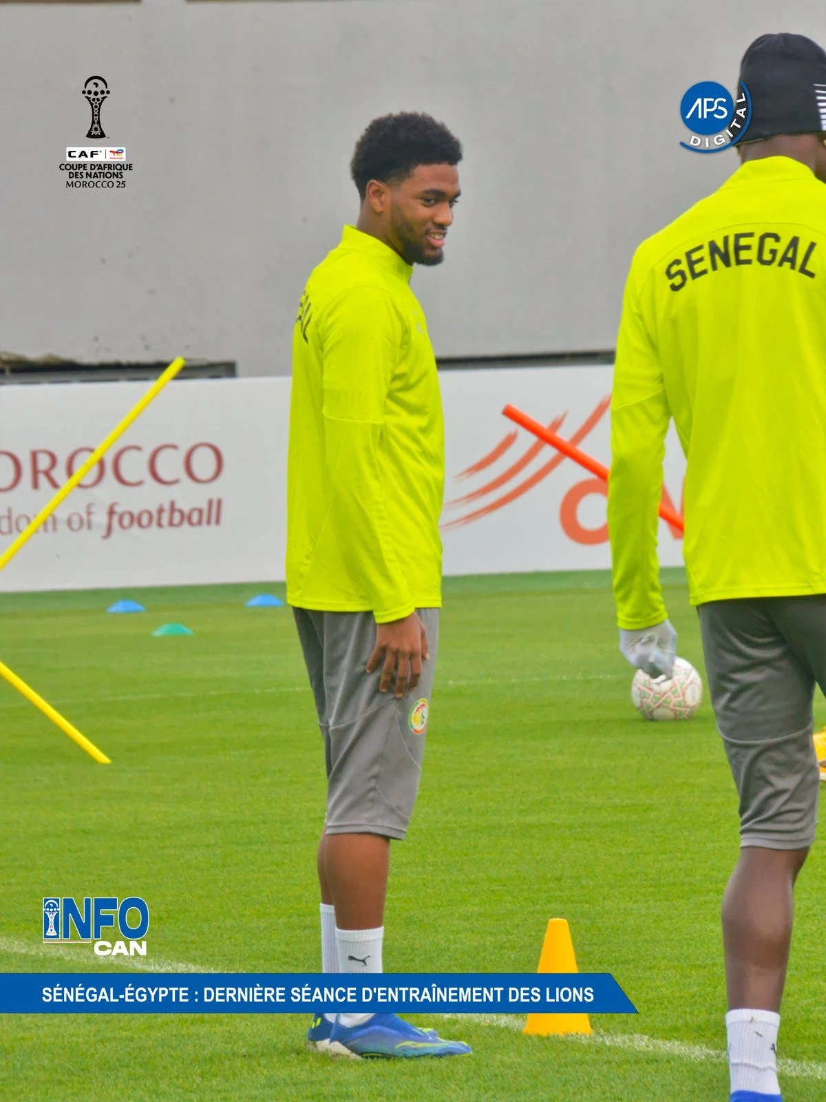 Sénégal-Égypte : dernière séance d'entraînement des Lions
