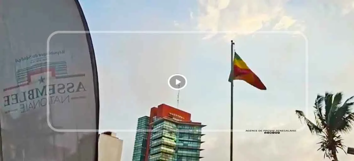 Assemblée nationale : levée des couleurs et vœux du Nouvel An sous le signe des réformes