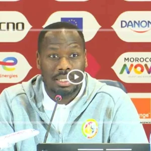 Pape Thiaw sur l'histoire des cartons jaunes : "pas de calcul, on joue "