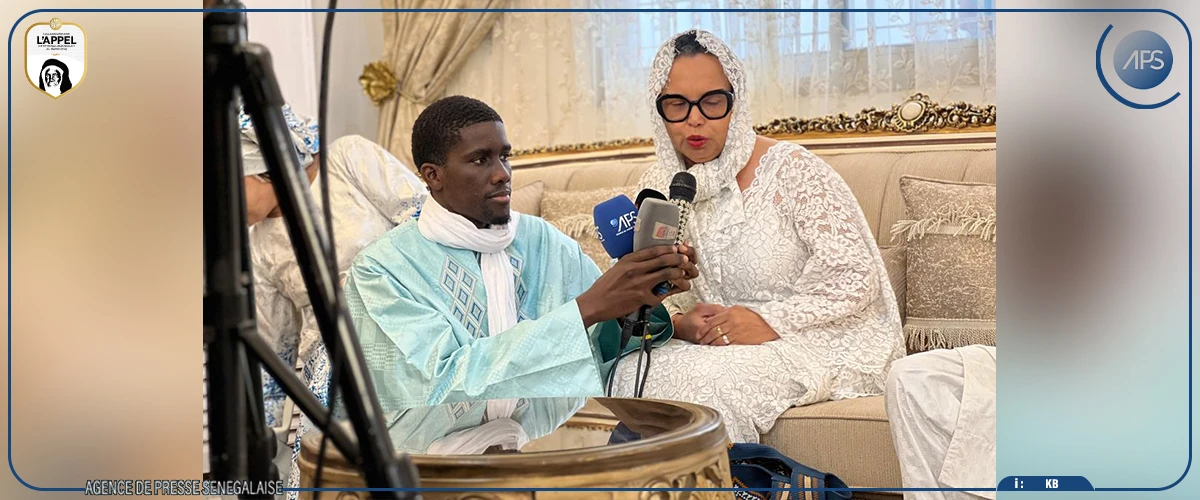 Une délégation d'ambassadeurs reçue par le khalife général des layènes