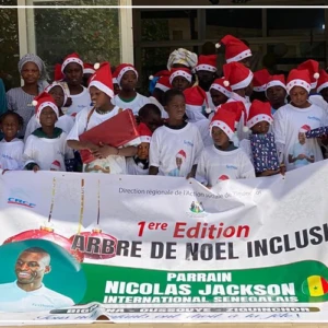 À Bignona, l'engagement social de Nicolas Jackson célébré autour des enfants