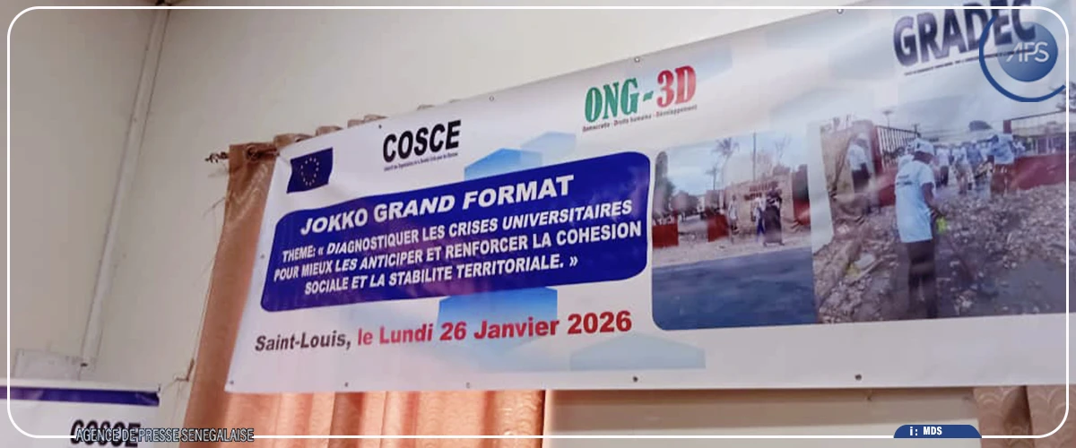 Saint-Louis : le COSCE s’implique dans la prévention des crises universitaires 