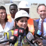 La ministre française chargée des Partenariats internationaux visite les travaux de dépollution de la baie de Hann