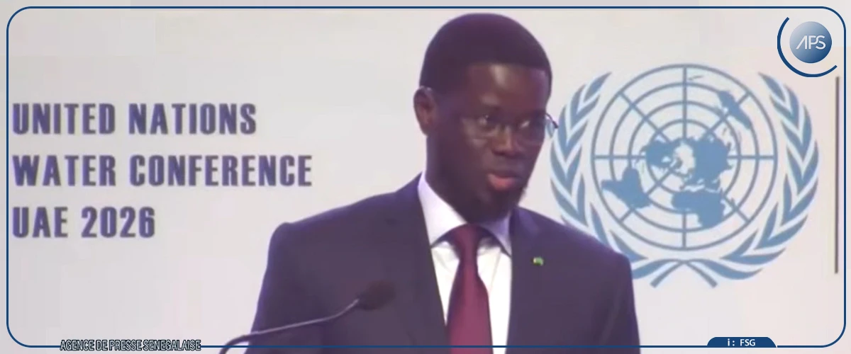 Bassirou Diomaye Faye : ”La crise de l’eau est moralement inacceptable”