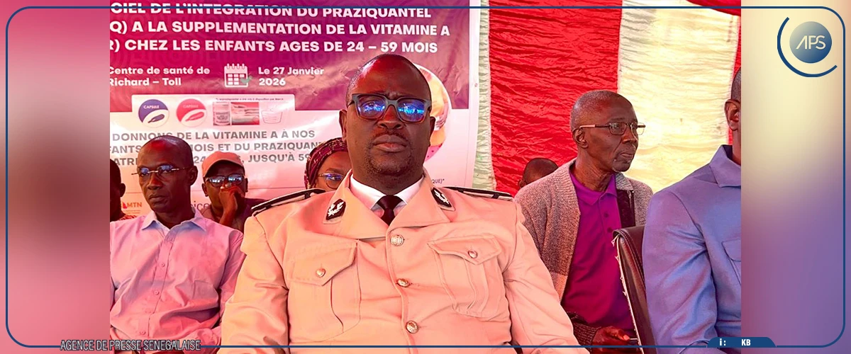 Une campagne de lutte contre la bilharziose lancée à Richard-Toll