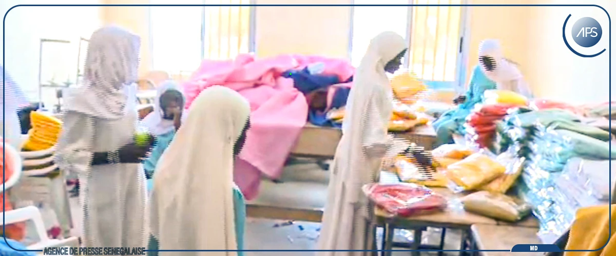Immersion au centre de formation professionnelle du "daara Mame Diarra Bousso'' de Porokhane